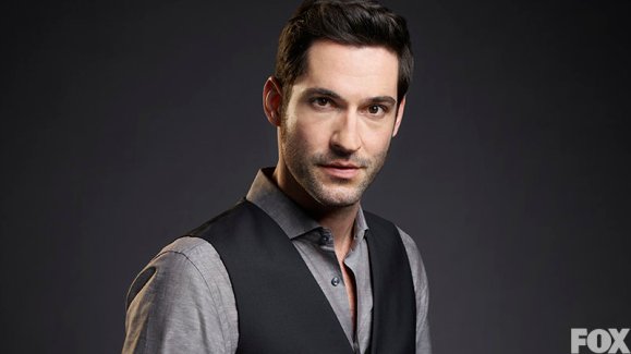 Tom Ellis as Lucifer Morningstar.